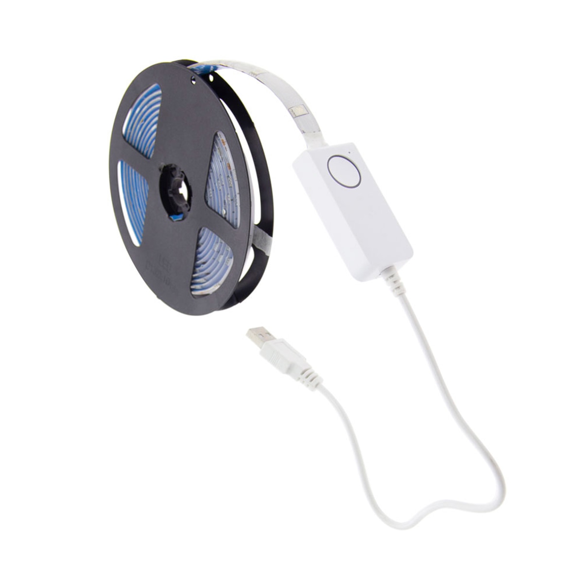 Tira led usb 3 m música wifi Xanlite Blanco-5