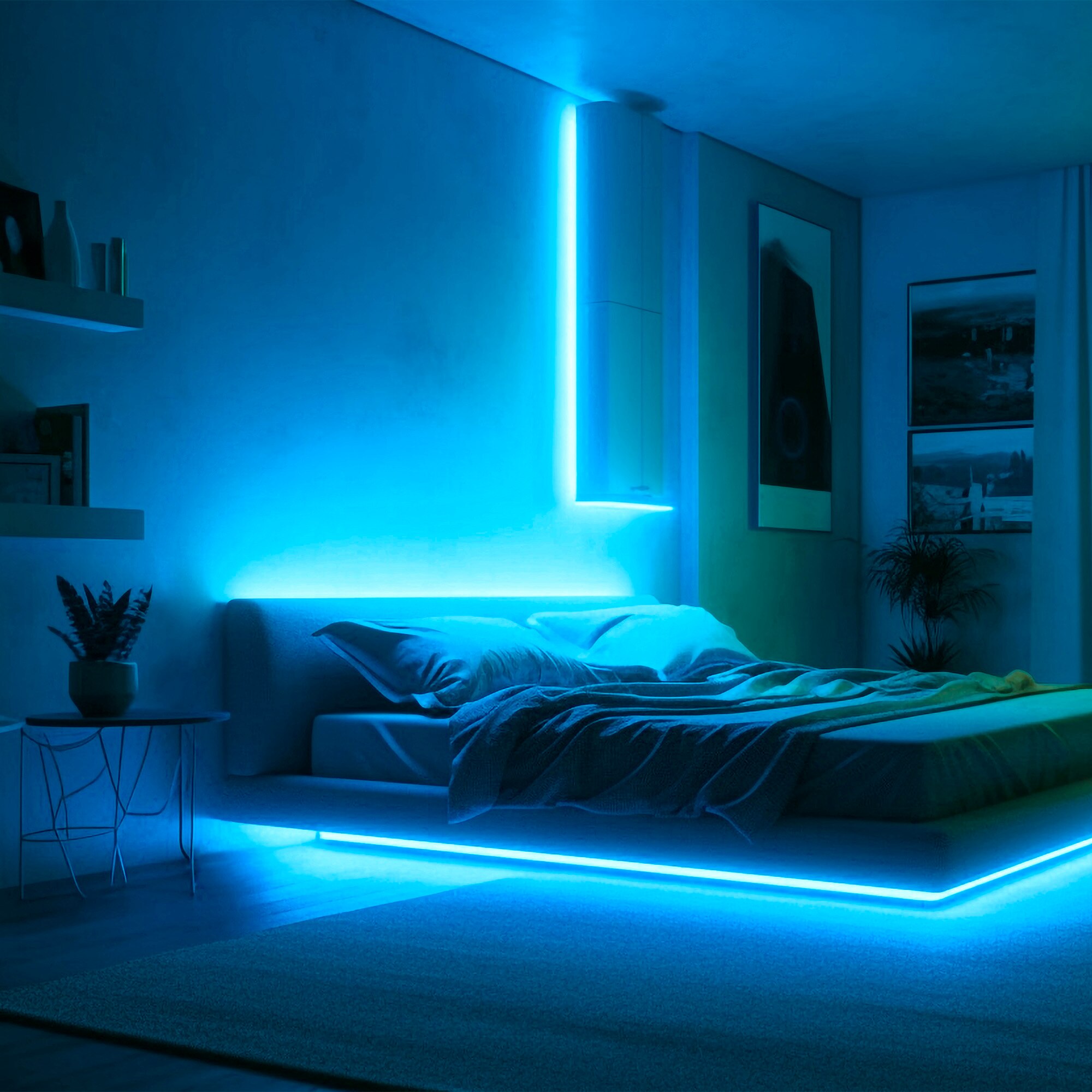 Tira SmartLED KSIX 5m, Recortable, 1800 lm, Colores RGB+CCT Blanco-2
