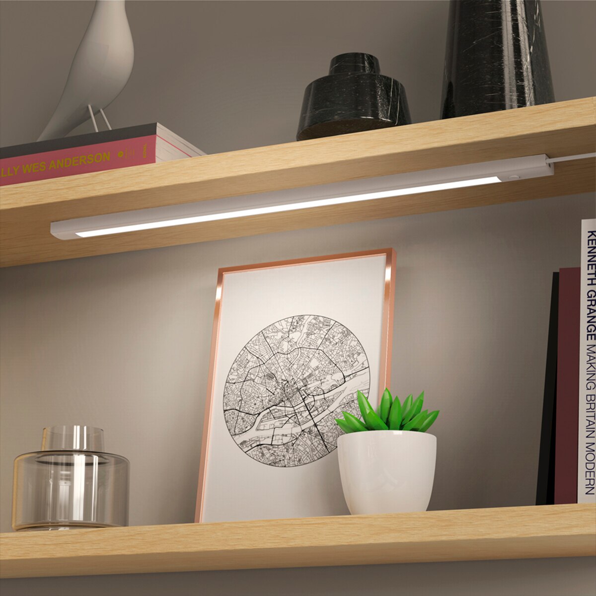 Led armarios slim 1000 lúmenes 4000 k Xanlite Blanco-2