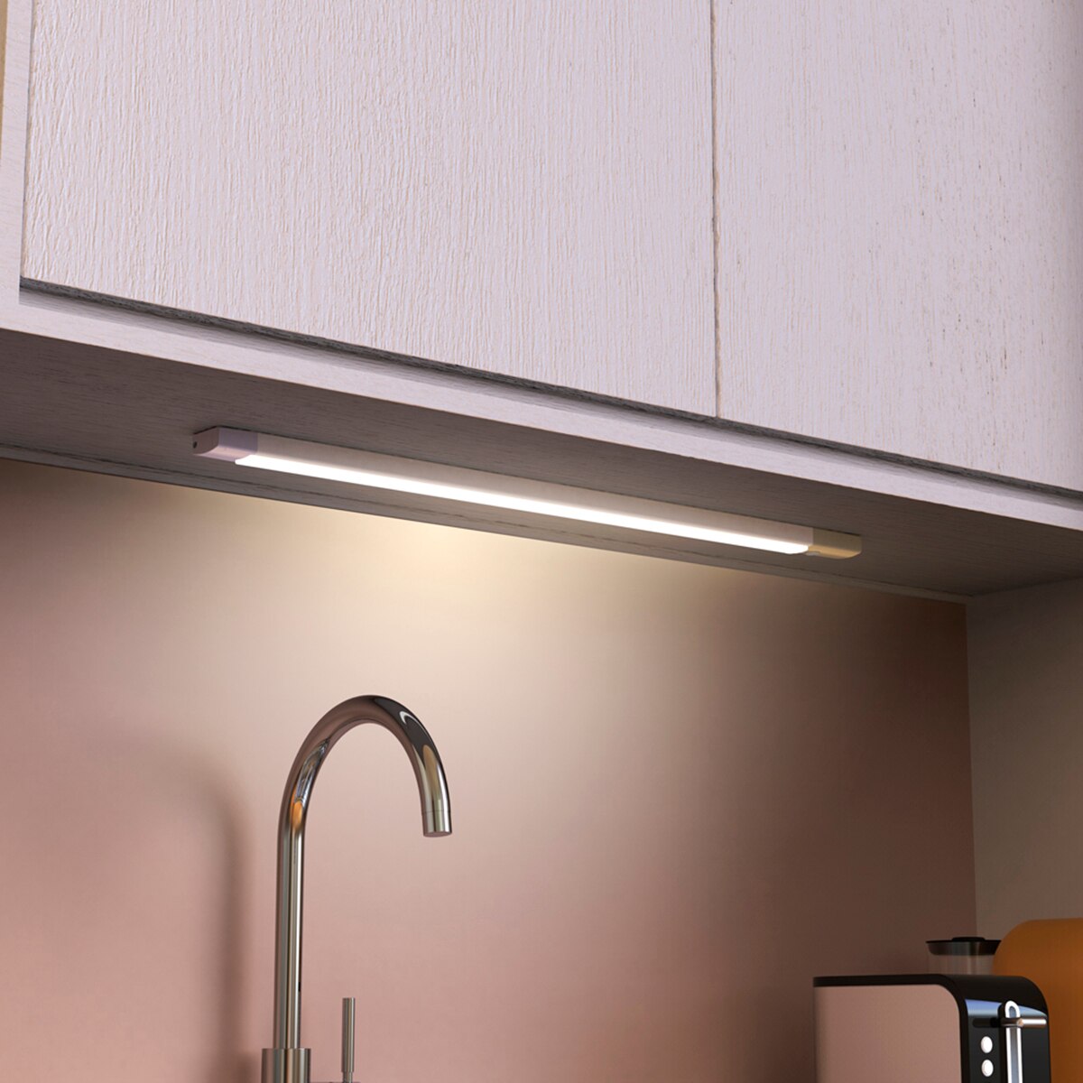 Led armarios slim 1000 lúmenes 4000 k Xanlite Blanco-3
