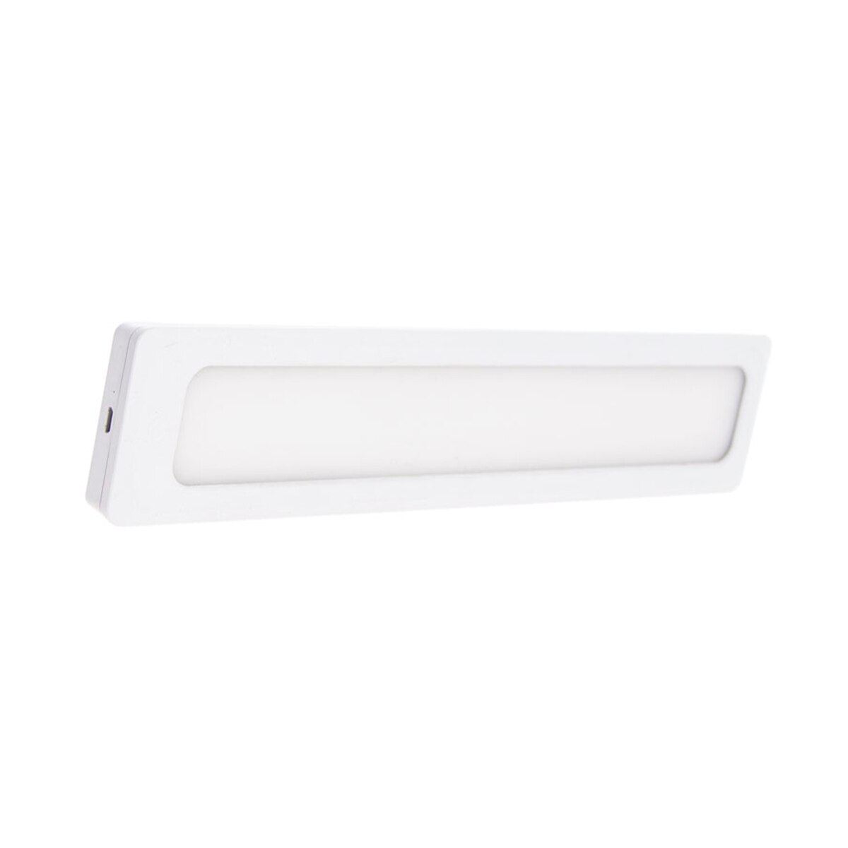 Barra de luz LED plana com USB, 30 cm, para armários Xanlite Branco-6