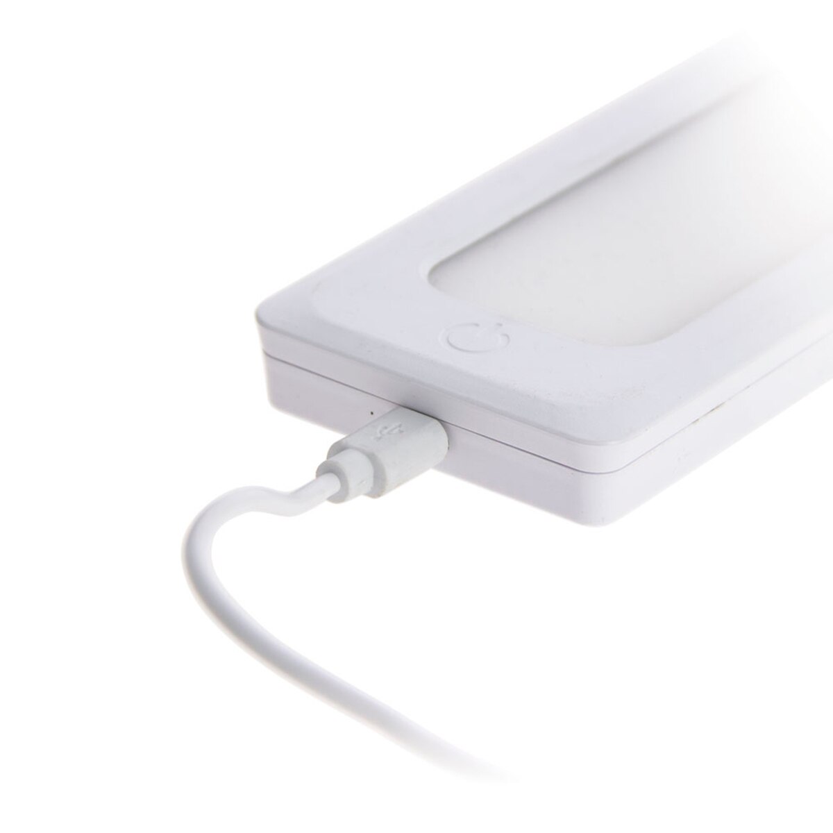 Barra de luz LED plana com USB, 30 cm, para armários Xanlite Branco-7