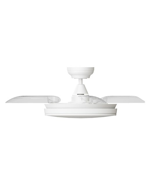 Ventilador de techo 28 W Noa con luz LED integrada 20 W Ø 91 cm Blanco-5