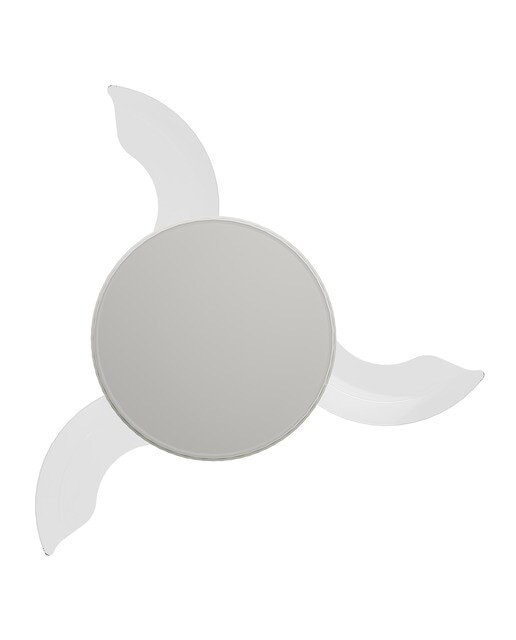 Ventilador de techo 28 W Noa con luz LED integrada 20 W Ø 91 cm Blanco-7