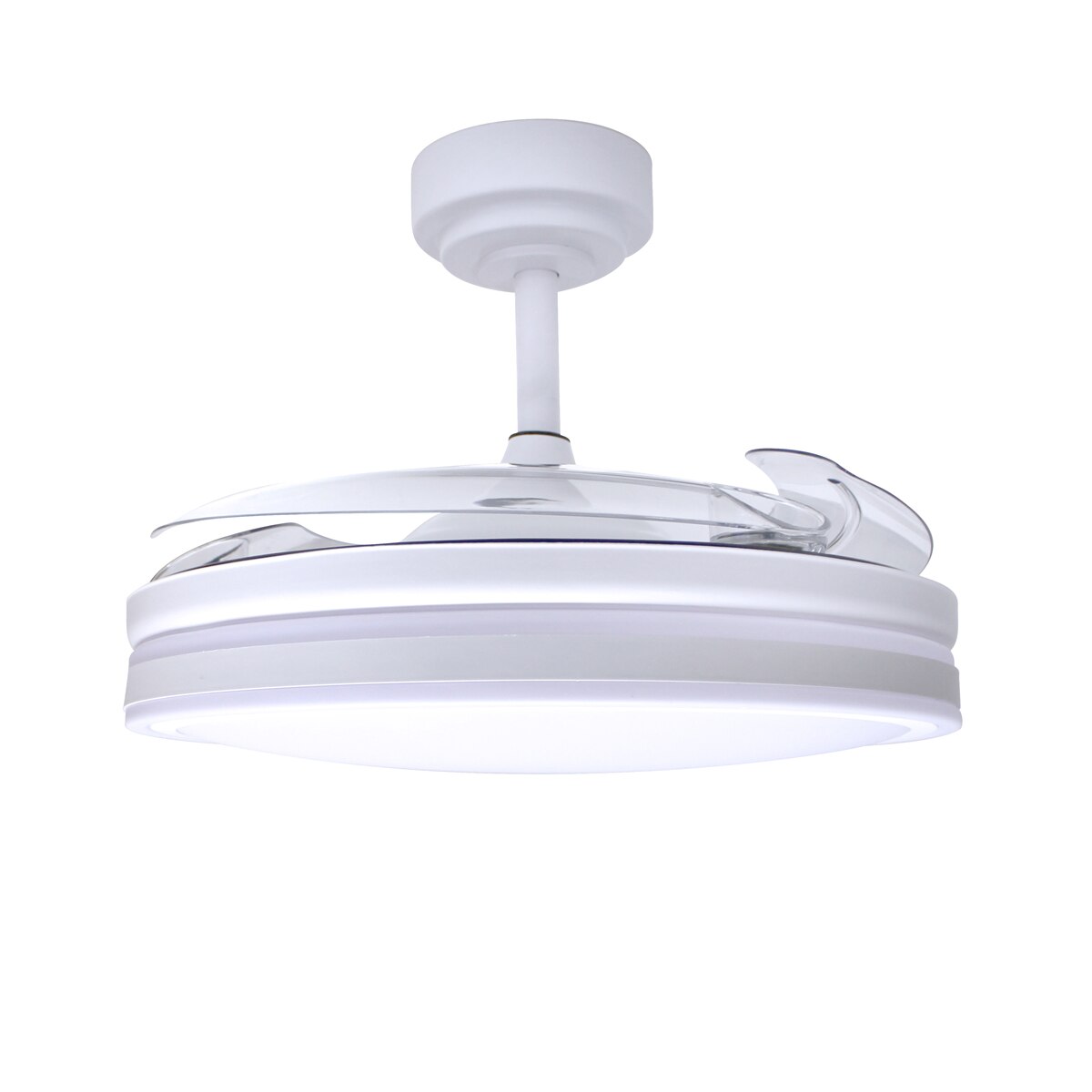 Ventilador de techo DC Irion 46 W Ø 92 cm con Plafón de Luz LED 5520 lm Blanco-6