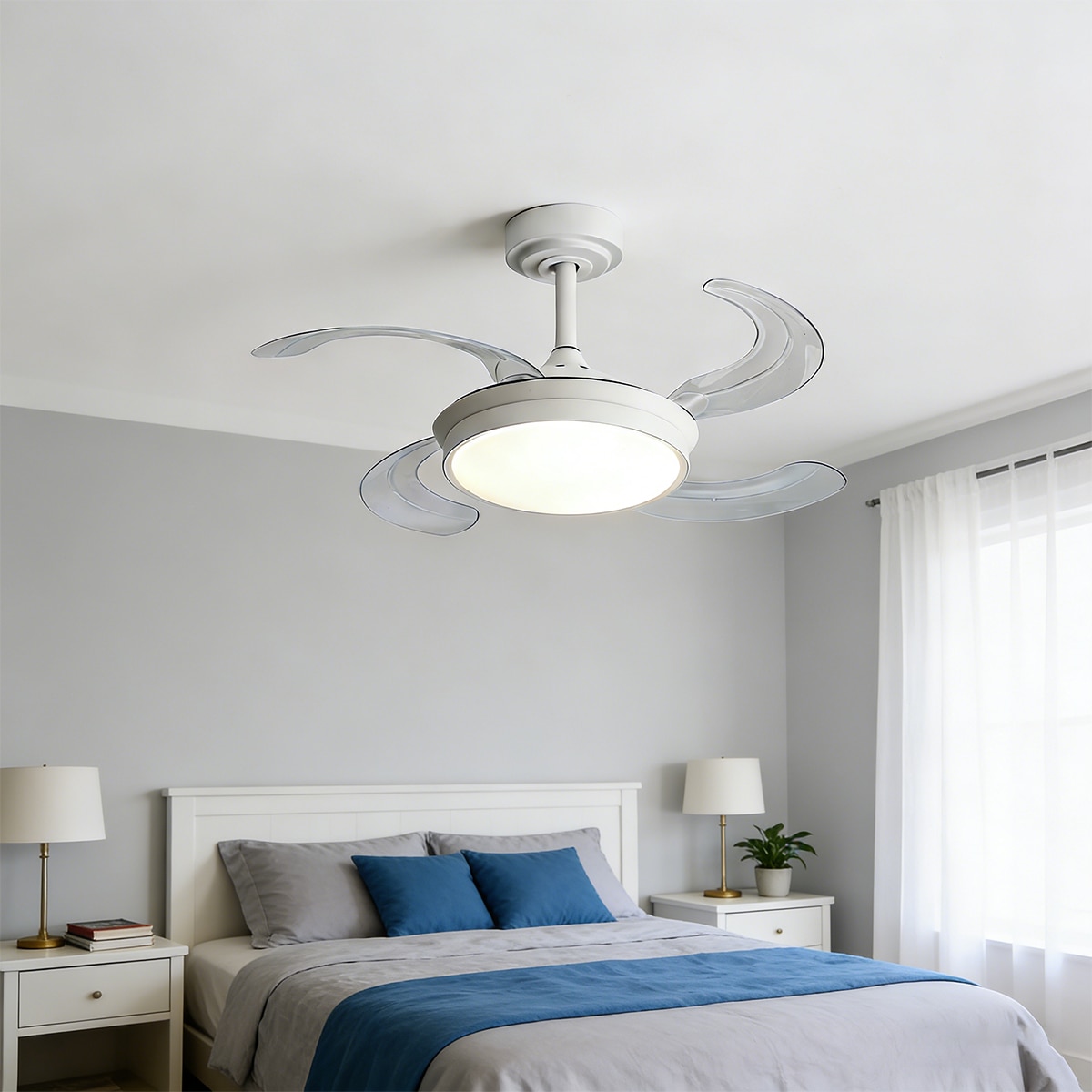 Ventilador techo aspas retractil PURE 11