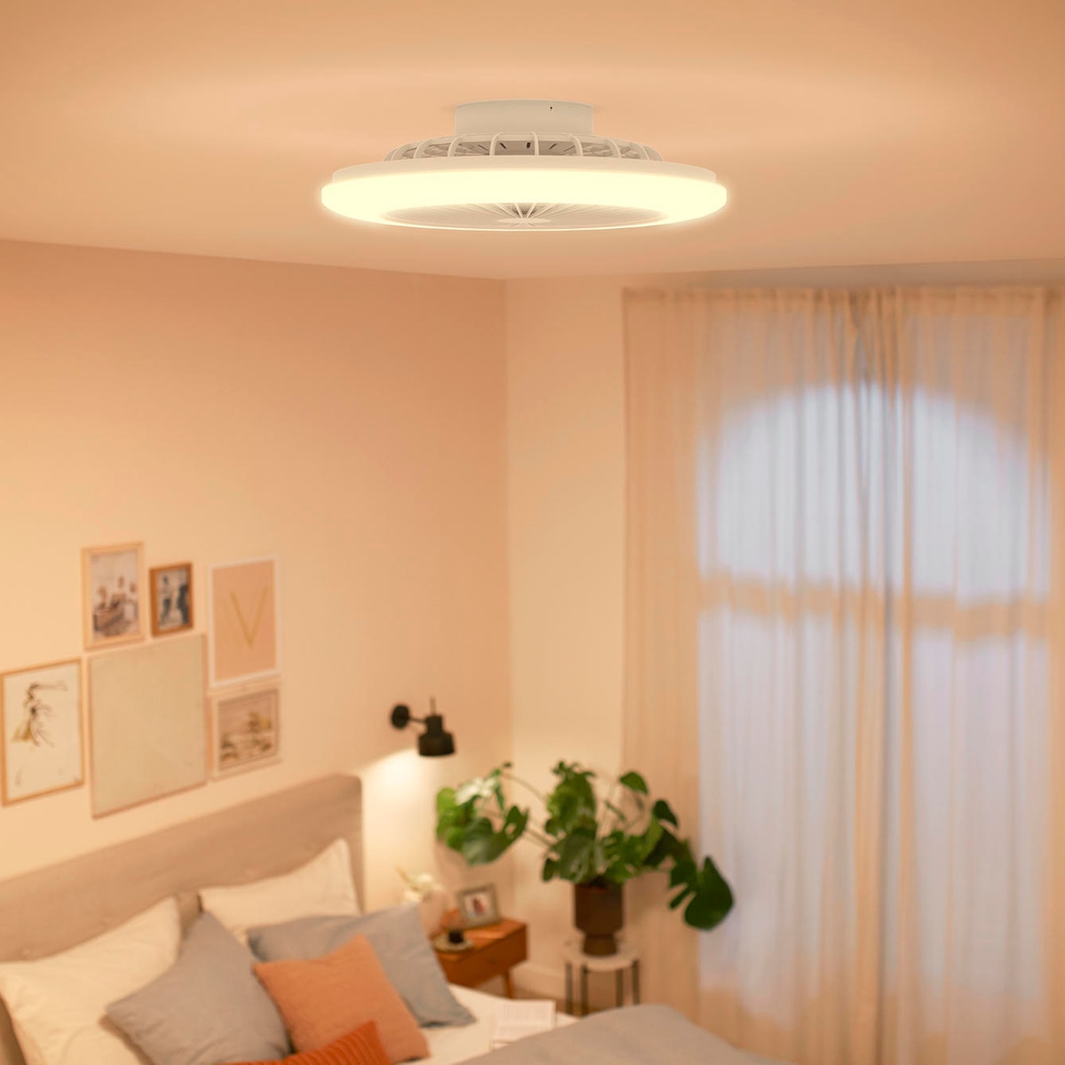 Ventilador techo Amigo Blanco 3