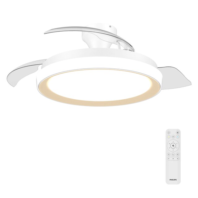 Imagen 0 de Ventilador techo Bliss DC Blanco/Dorado