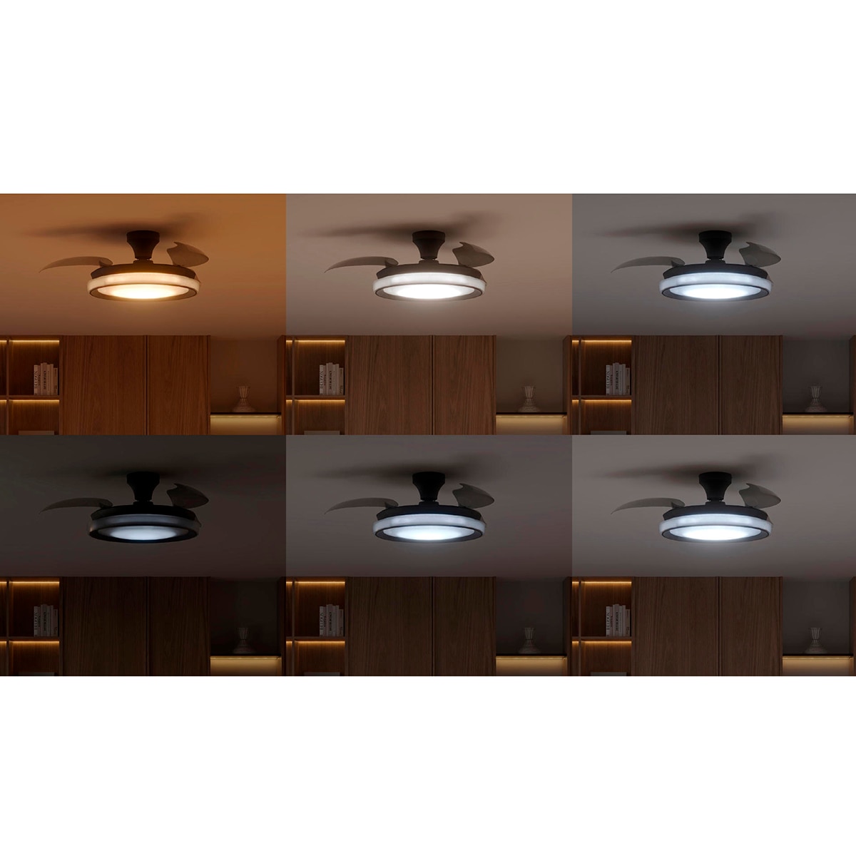 Ventilador techo Bliss DC Negro 5