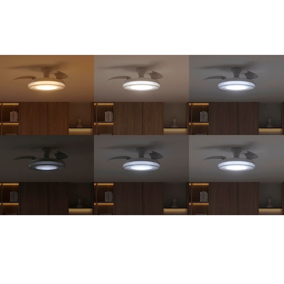 Ventilador techo Bliss DC Blanco 5