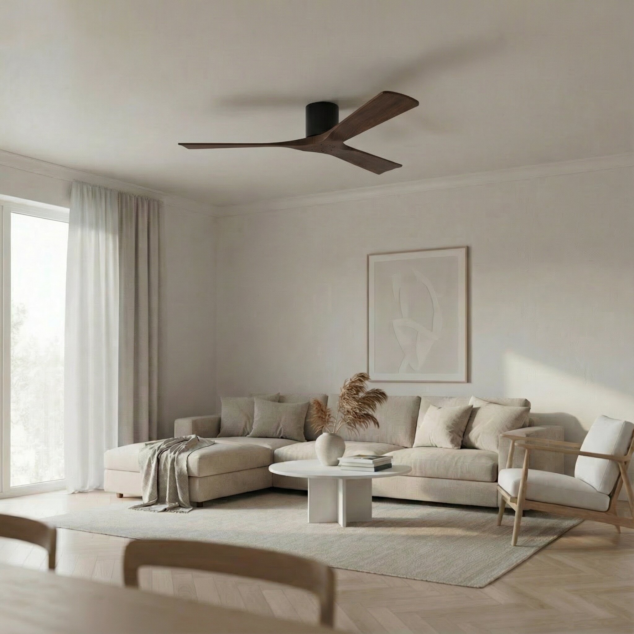Ventilador de techo Giro Etoile DC Negro-2