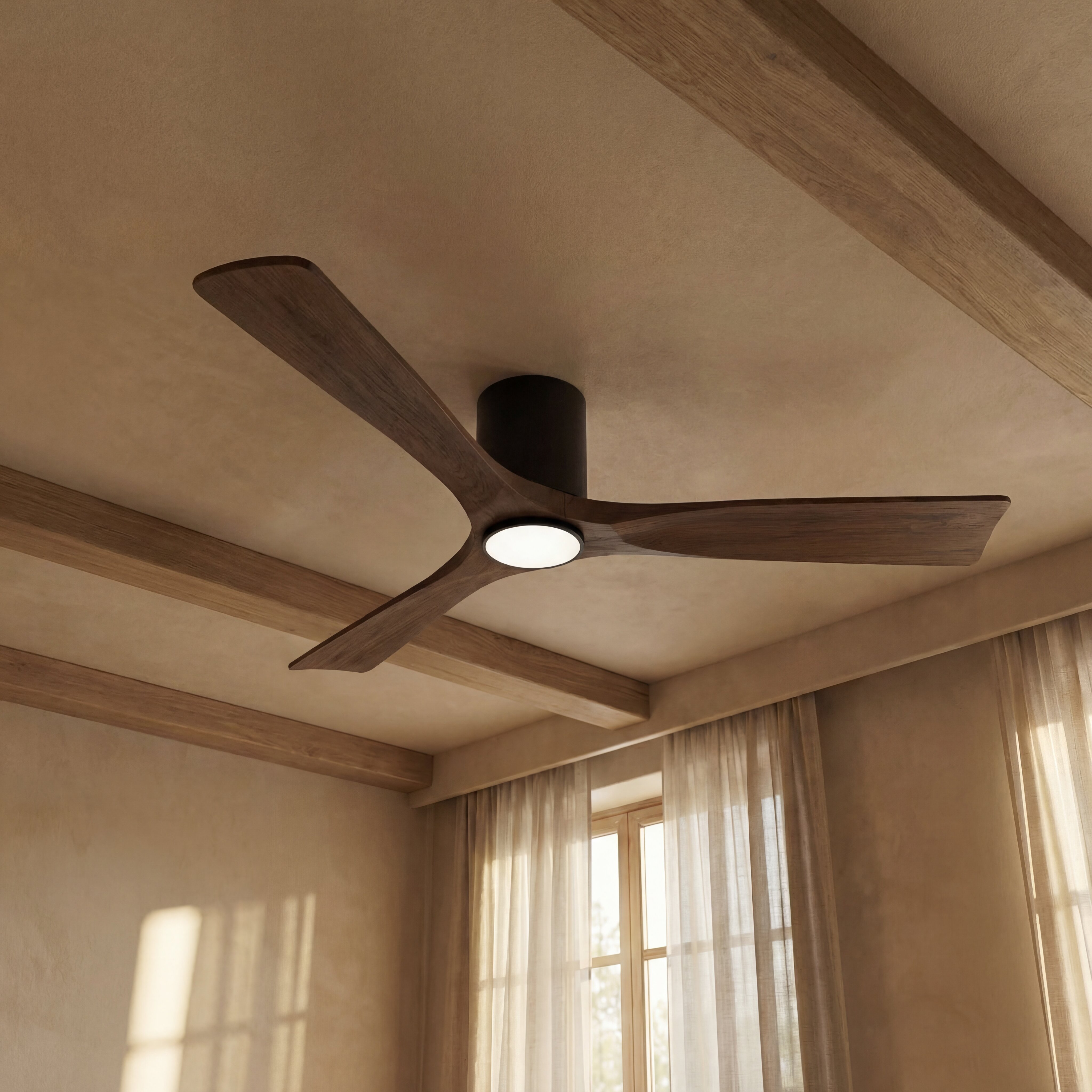 Imagen 0 de Ventilador de techo Giro Etoile con luz LED DC