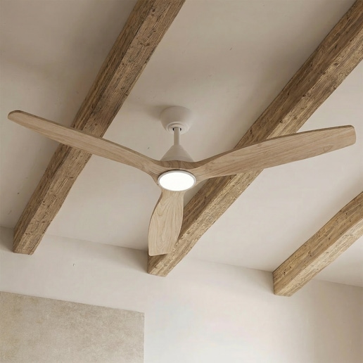 Ventilador de techo Giro Dolomiti con luz LED DC