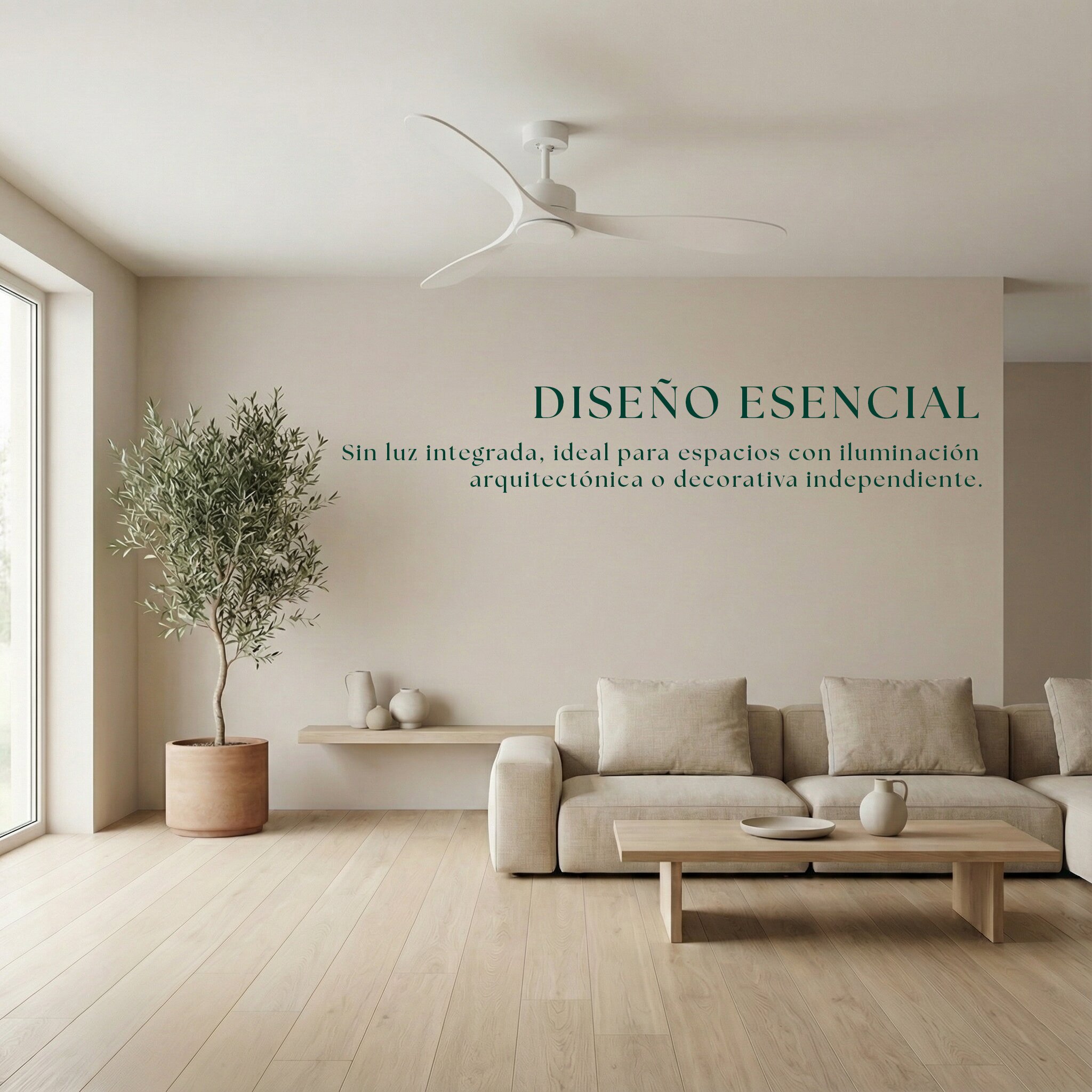 Ventilador de techo Giro Boreal DC Blanco-6