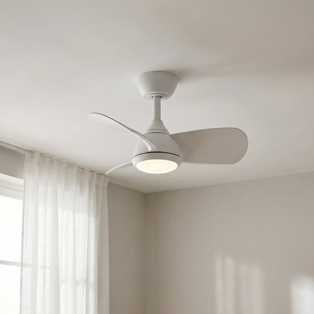 Imagen 0 de Ventilador de techo Giro Veleo con luz LED DC