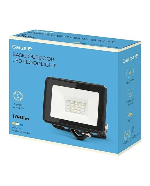 Proyector LED Exterior Basic 10W Negro-6