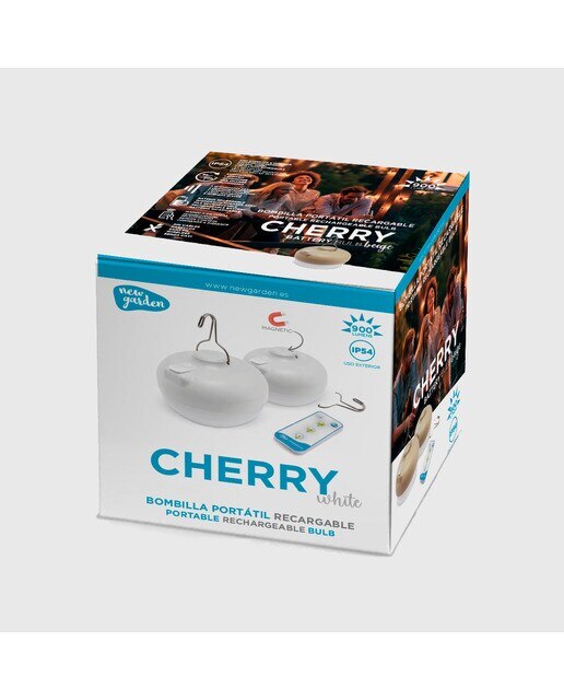 Bombilla Recargable Cherry 9W - Blanco Blanco-4