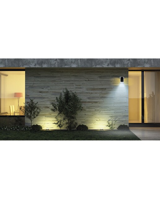 Aplique Exterior Solar Mural con Sensor 3,5W Blanco-3