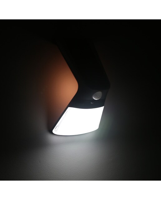 Aplique Exterior Solar Mural con Sensor 3,5W Blanco-4