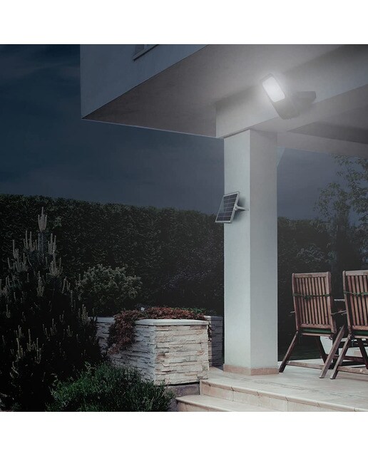 Proyector LED Exterior Solar Programable 200W 6500K Negro-4
