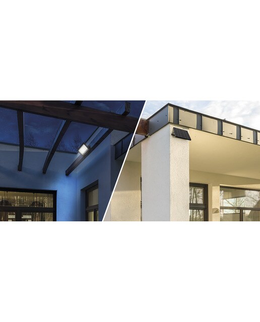 Proyector LED Exterior Abora con Sensor 350 lm 4000K Negro-3