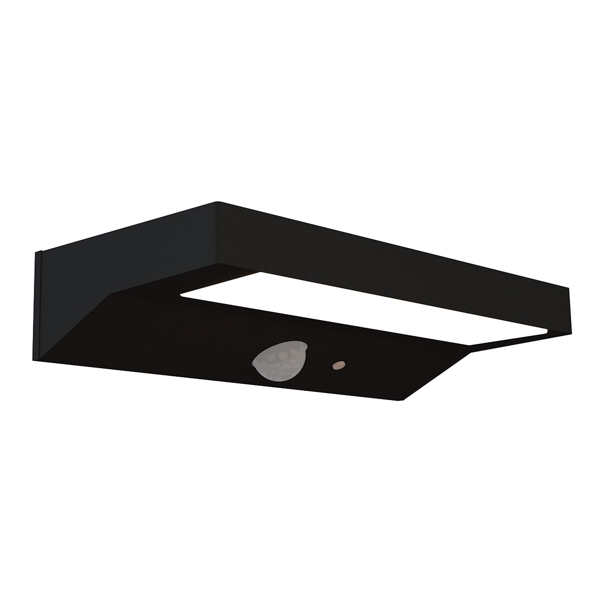 Aplique Exterior Solar Dallas 6W 3000K Negro-1