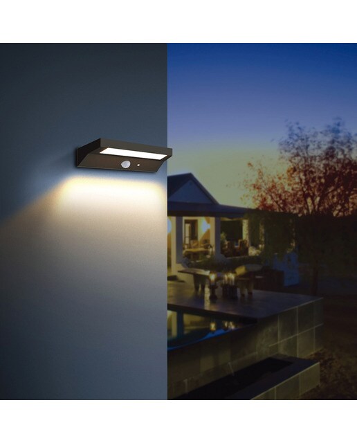 Aplique Exterior Solar Dallas 6W 3000K Negro-2