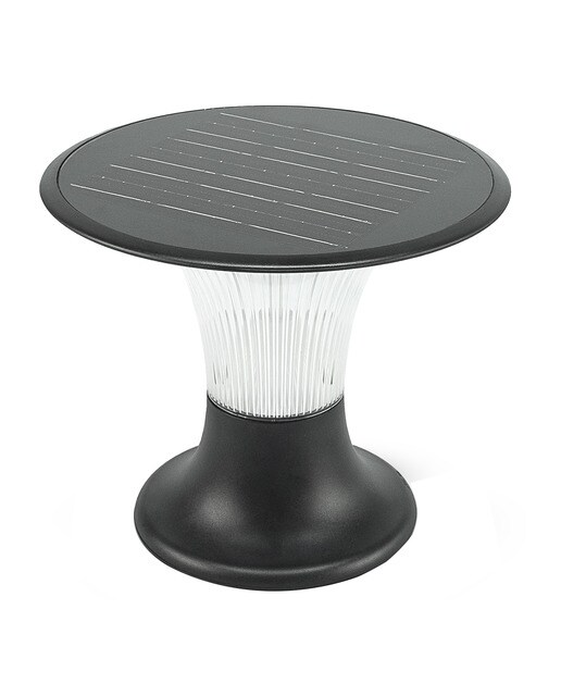 Aplique Solar LED Sobremesa Goliat CCT 3000K-4000K 2.200 lm Negro-2