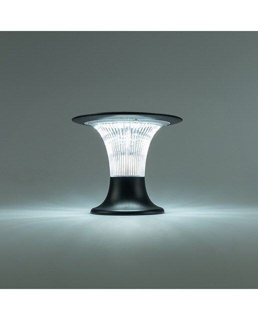 Aplique Solar LED Sobremesa Goliat CCT 3000K-4000K 2.200 lm Negro-3