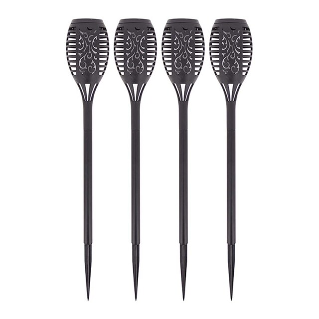 Imagen 0 de Baliza Solar Efecto Llama 4 Uds 2700K