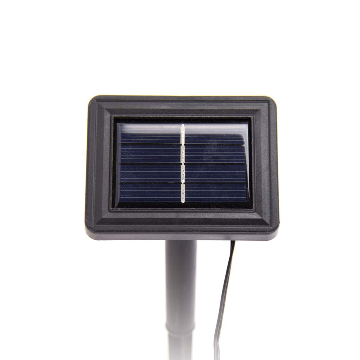 Guirnalda Solar 5 m con 8 Bombillas LED 2700K Negro-2