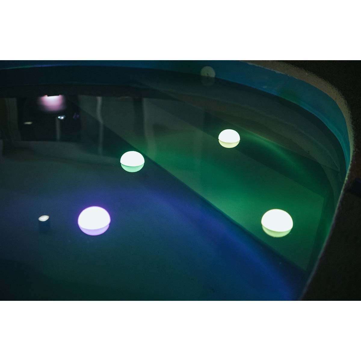 Bombilla Portátil Recargable Flotante Coco 9W Blanco-6