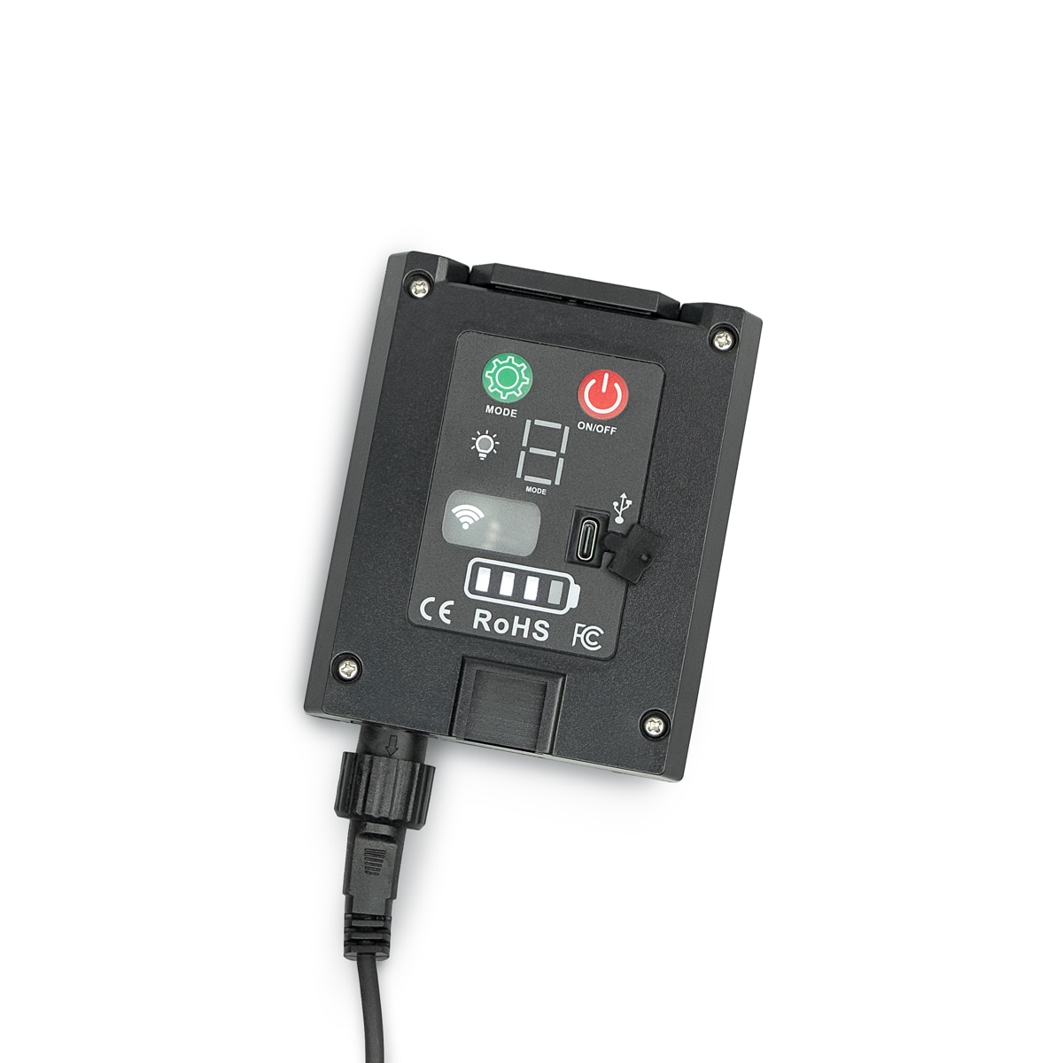 Guirnalda Solar Diana 200 lm 2700K Negro-9