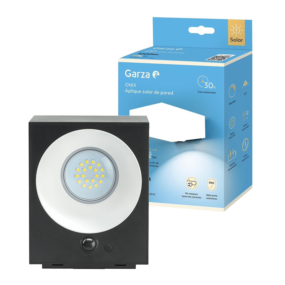 Aplique Solar Onix 1000 Lumen 8