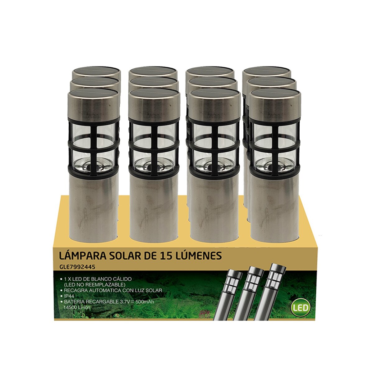 Baliza Solar Urban Inox 3