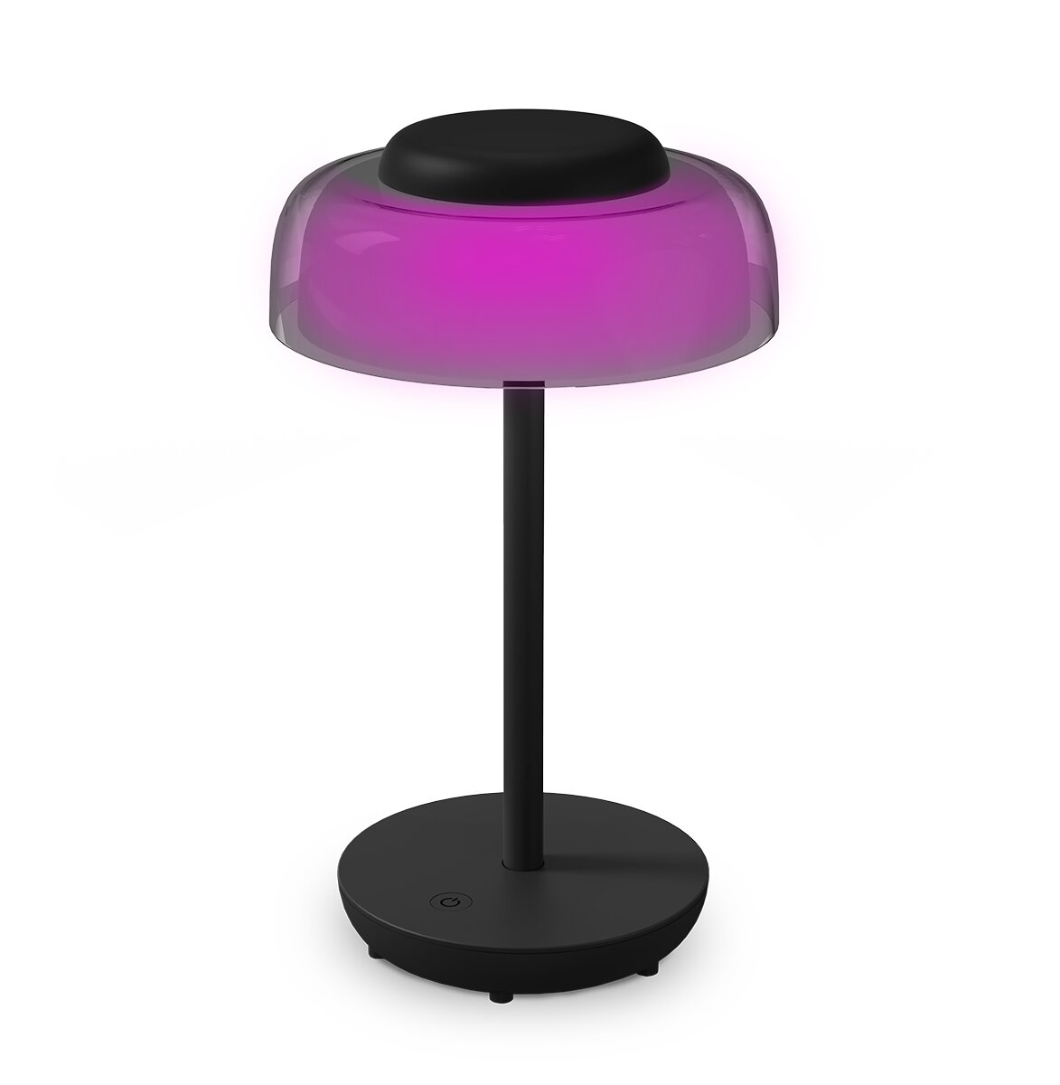 Imagen 3 de Lámpara de mesa retro Garza Mouro estilo vintage Negro / Blanco