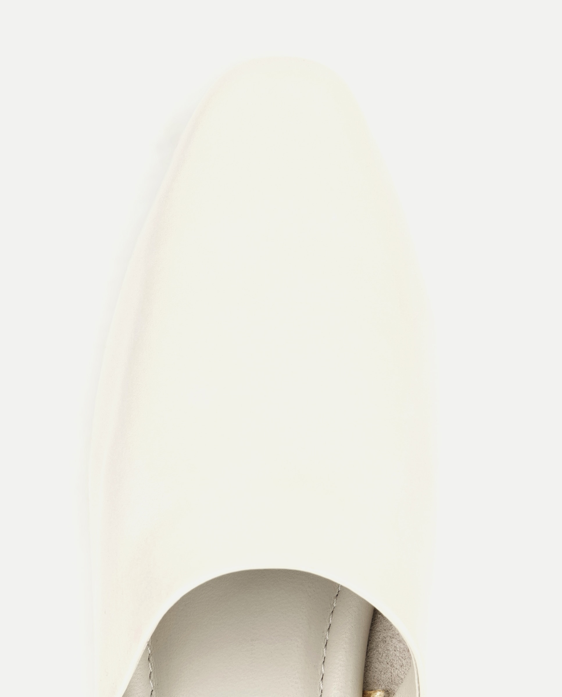 Zapatilla de mujer de piel con cuña 120 Crudo-4