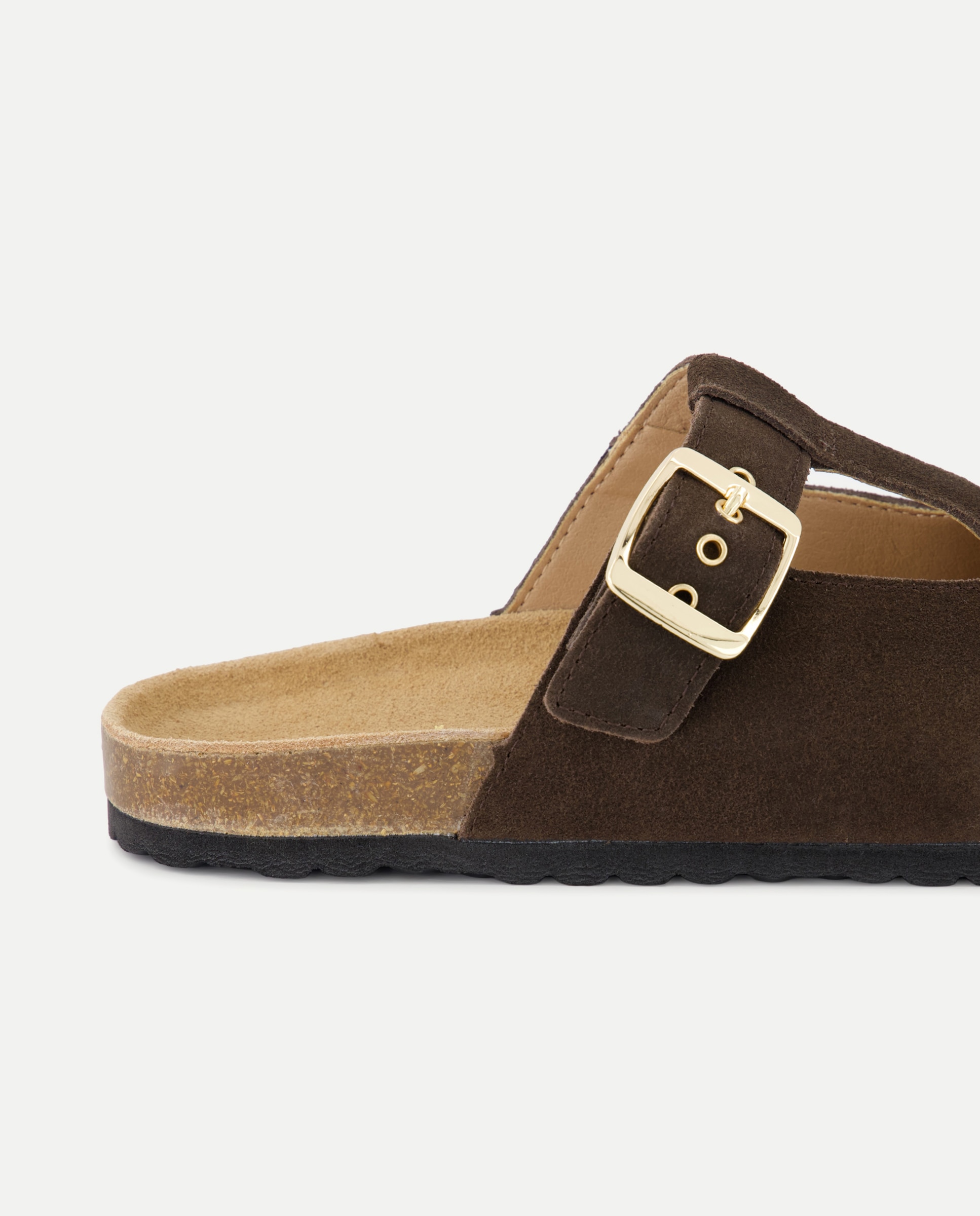Zapato de mujer destalonado tipo bio Chocolate-5