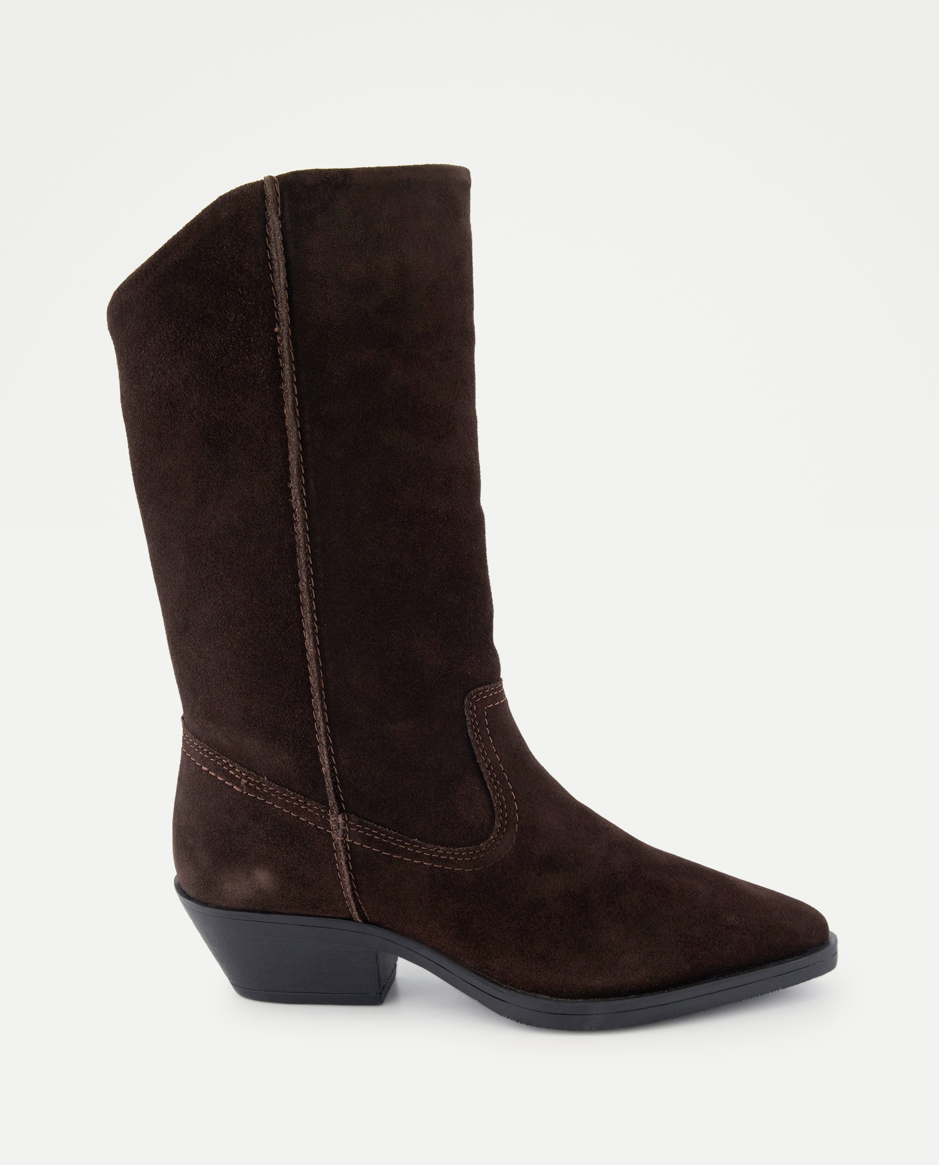 Imagen 0 de Bota de mujer de piel de serraje