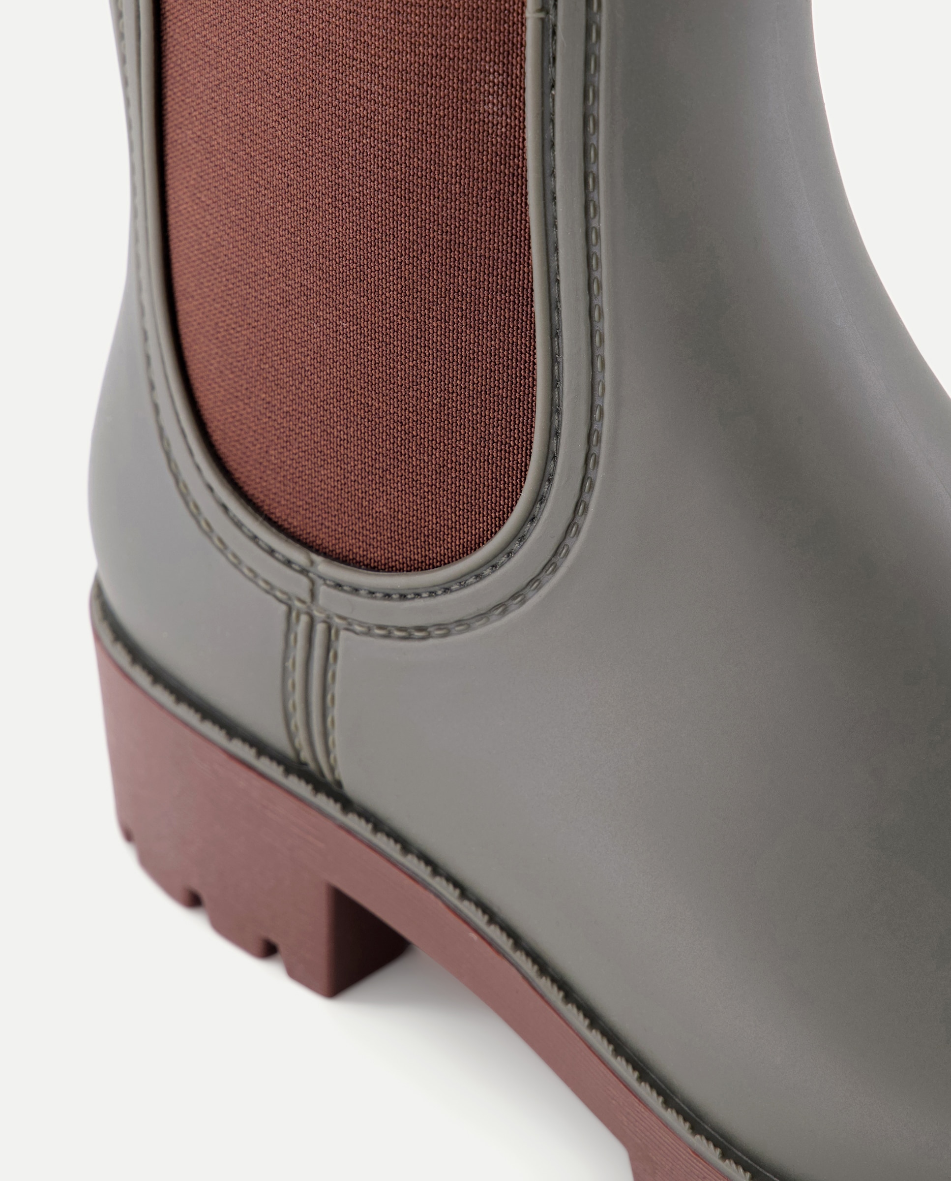 Botin de agua de mujer bicolor Kiwi-5