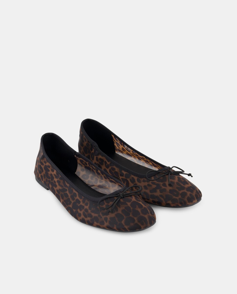 Bailarina de mujer estampada Multicolor-2