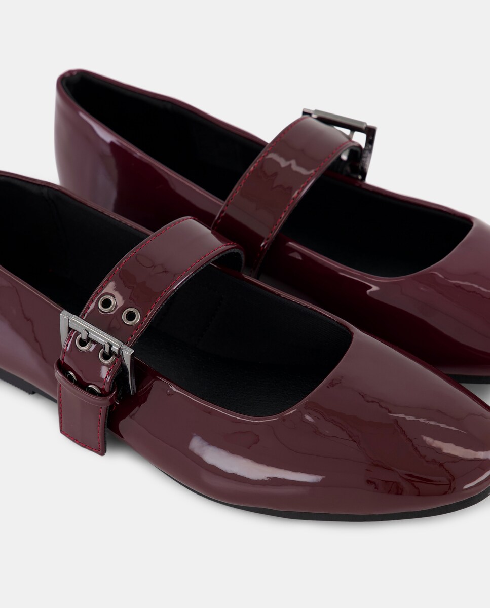 Bailarina de mujer pulsera Burdeos-5