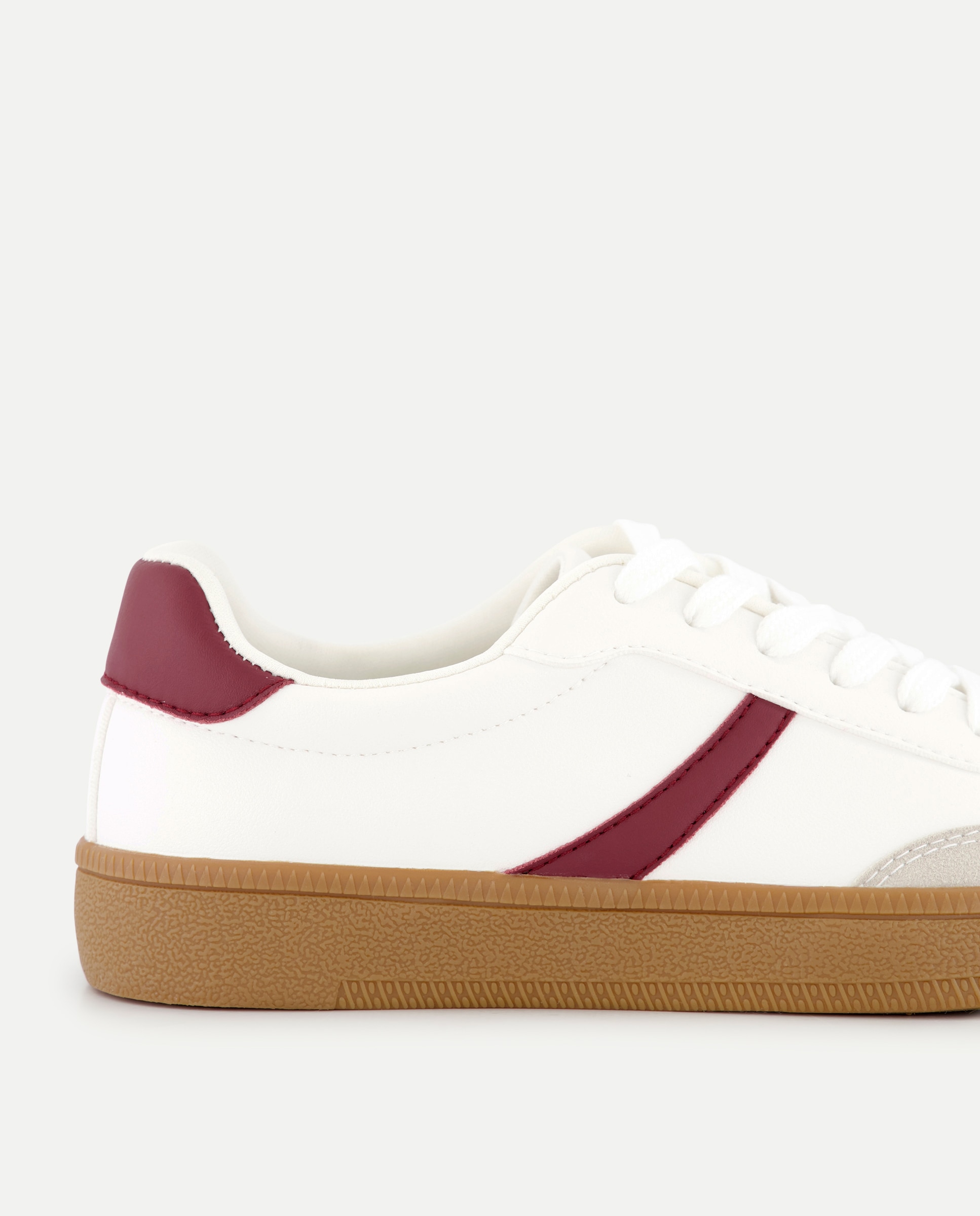 Zapatilla deportiva de mujer Burdeos-5