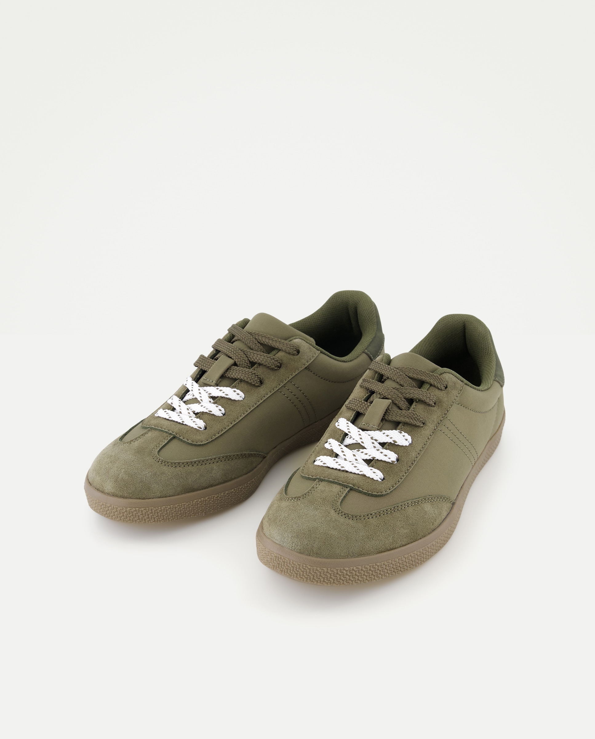 Zapatilla deportiva de mujer soft Kaki-2