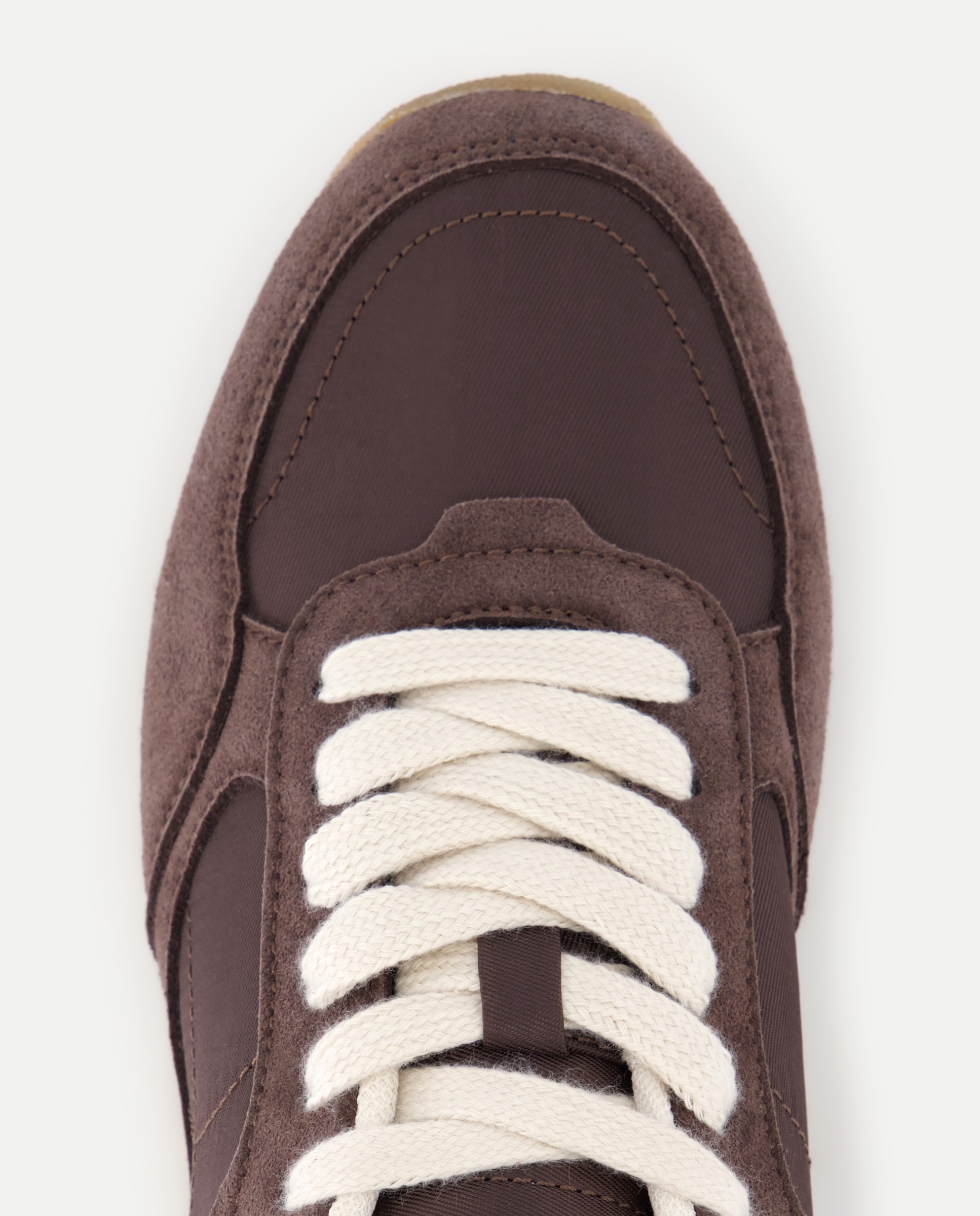 Zapatilla deportiva de mujer combinada 700 Marrón-4