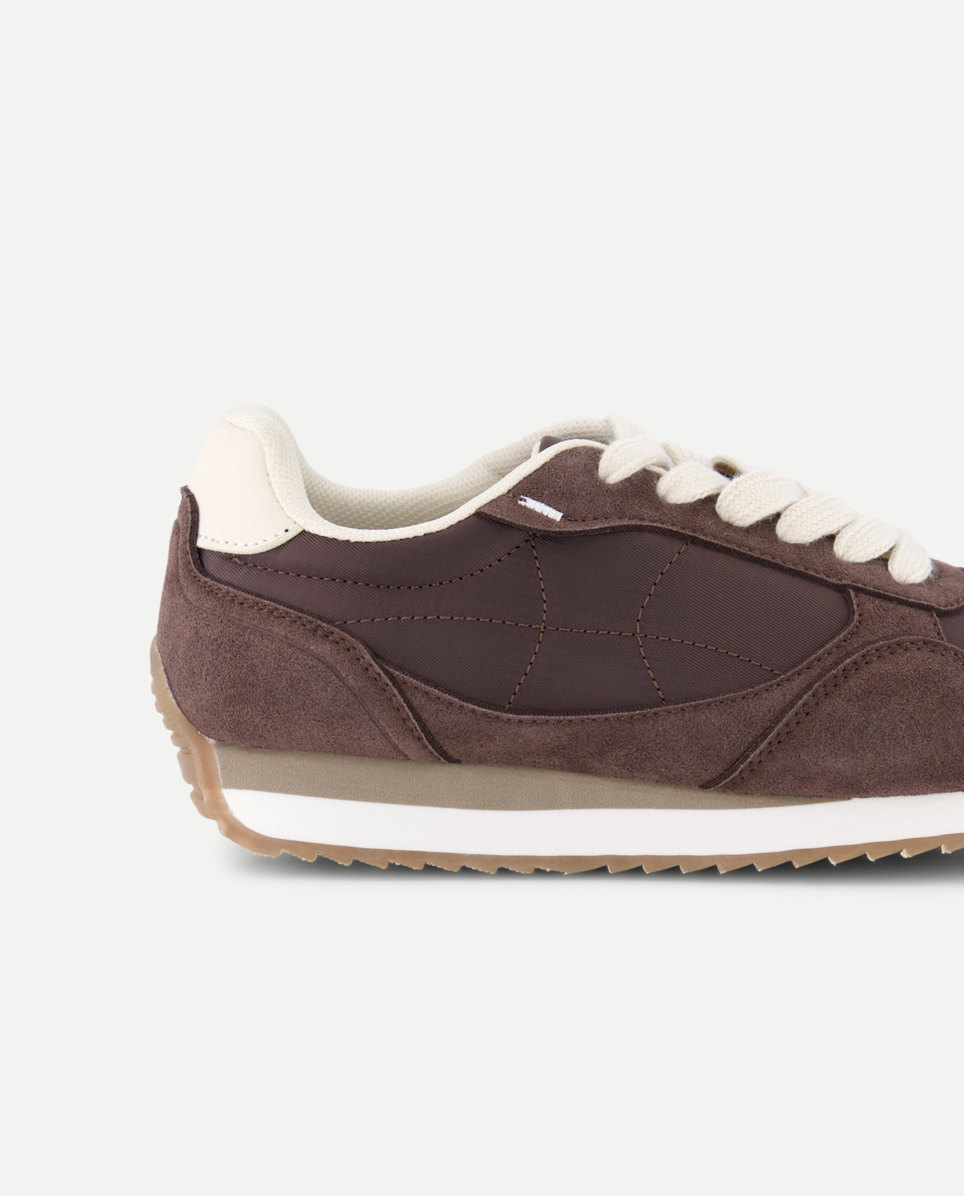 Zapatilla deportiva de mujer combinada 700 Marrón-5