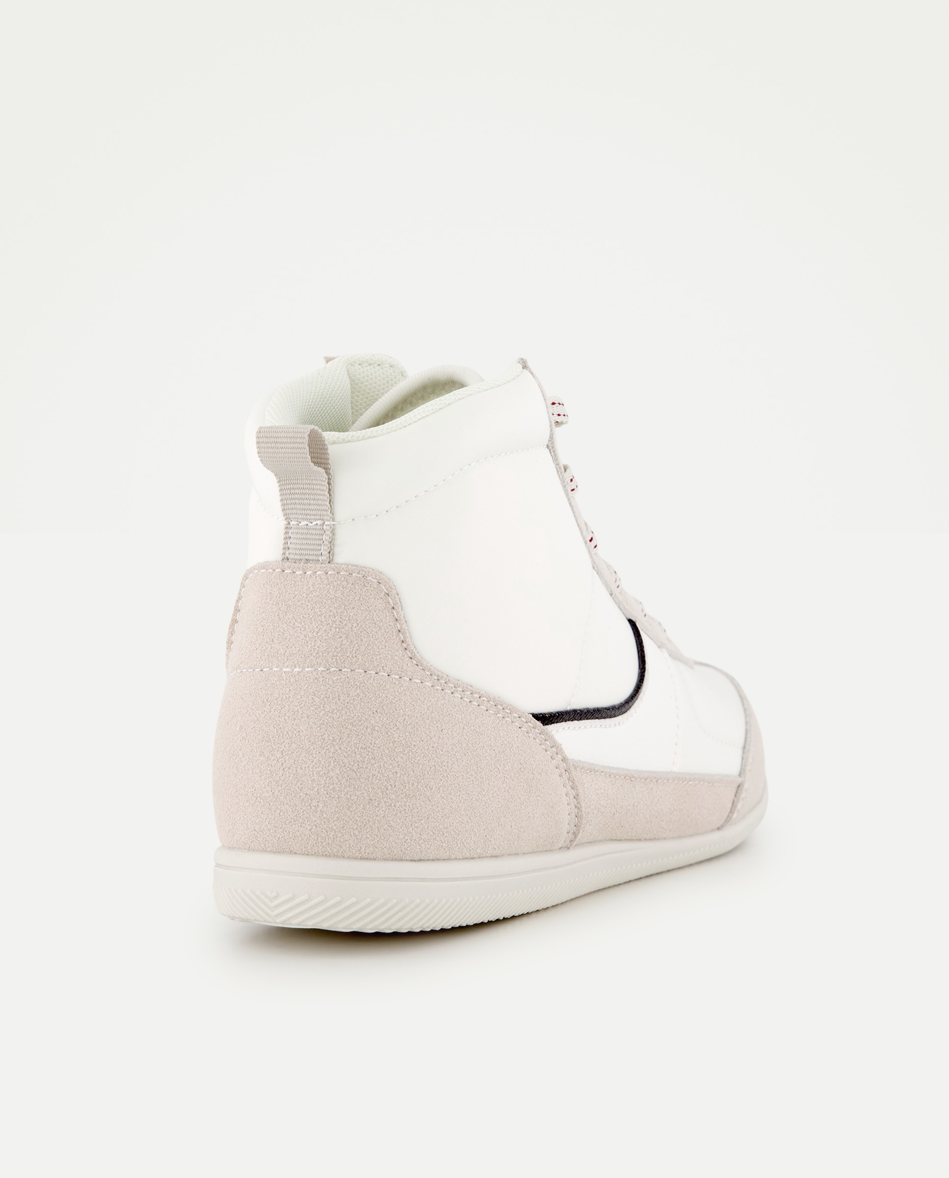 Zapatilla deportiva de mujer abotinada 120 Crudo-3