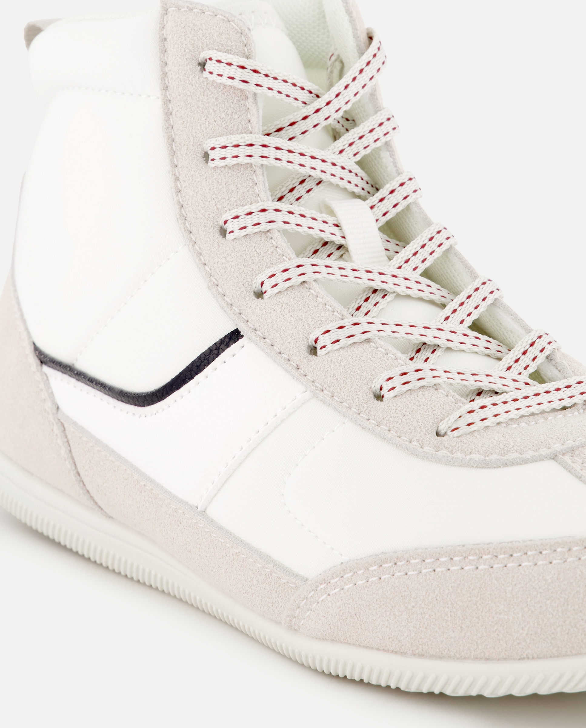 Zapatilla deportiva de mujer abotinada 120 Crudo-5