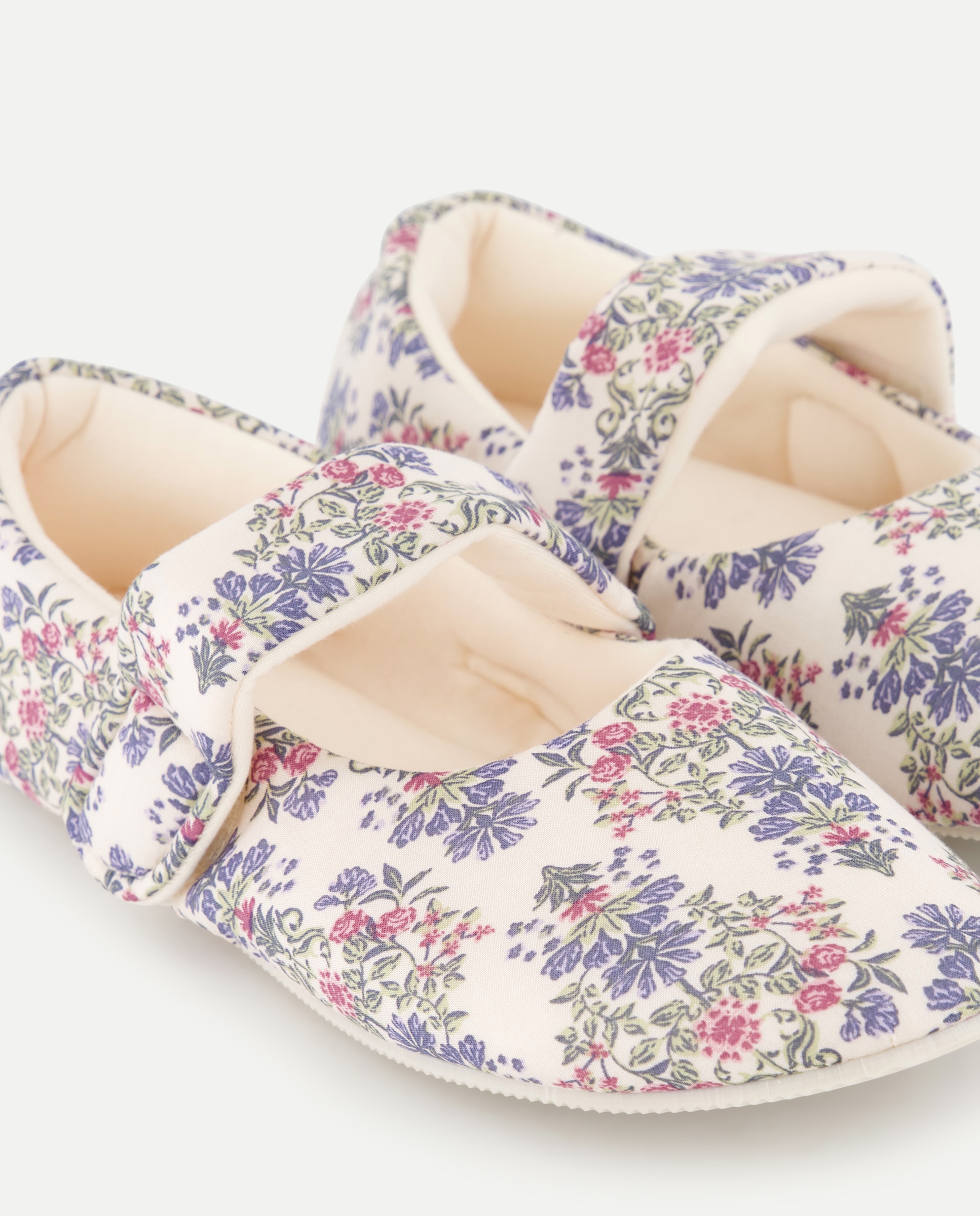 Zapatilla de mujer estampada 120 Crudo-5