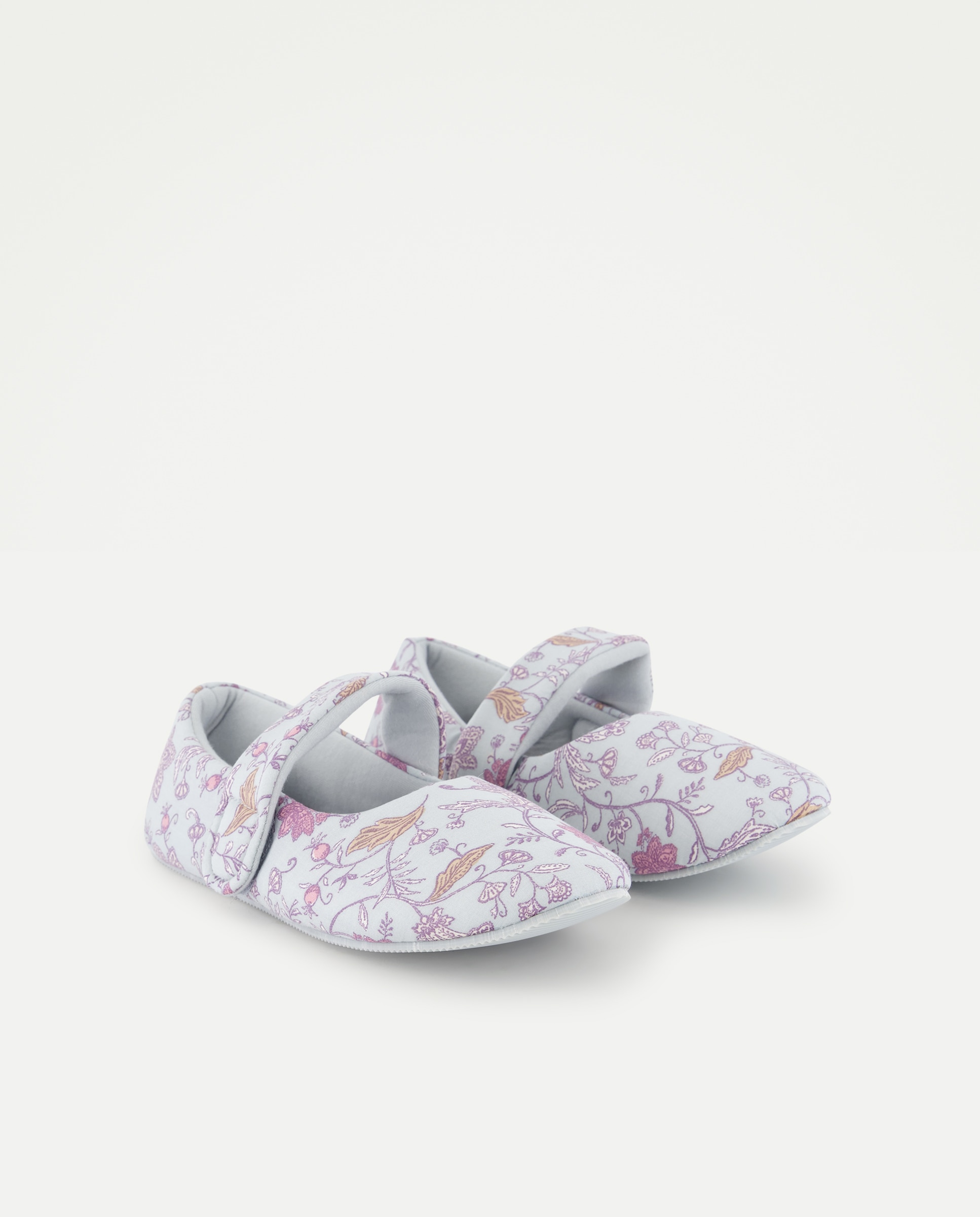 Zapatilla de mujer estampada 582 Verde agua-2